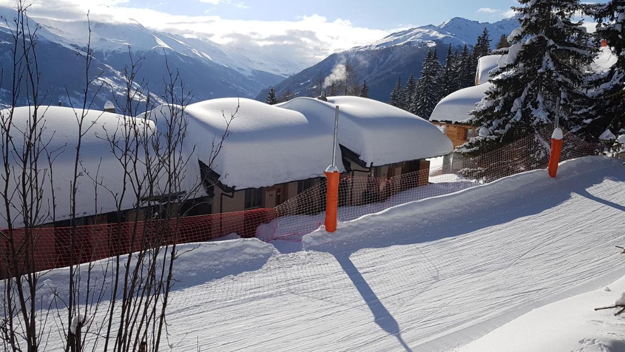 "Chalet Le Dahlia - 4 Vallees" Les Collons Exterior foto